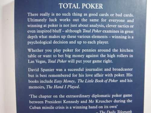 Lot of Four Poker Books