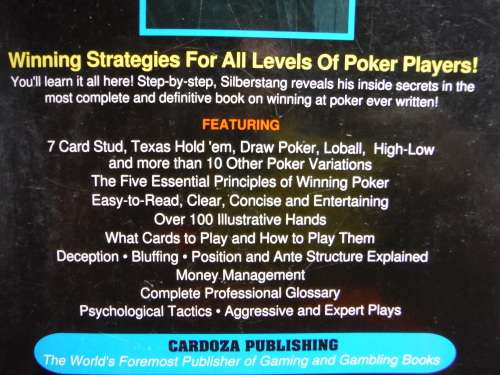 Lot of Four Poker Books