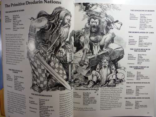 Lone Wolf and Grey Star : The Magnamund Companion - Joe Dever and Gary Chalk - Rare Find!