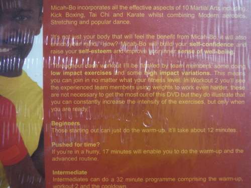 Micahbo  Kick Your Way to a Better Body - Dvd