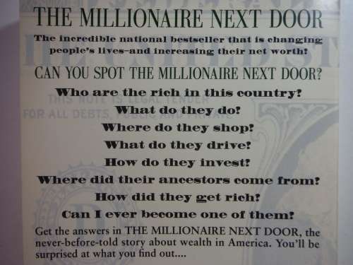 The Millionaire Next Door - Thomas J. Stanley, Ph.D