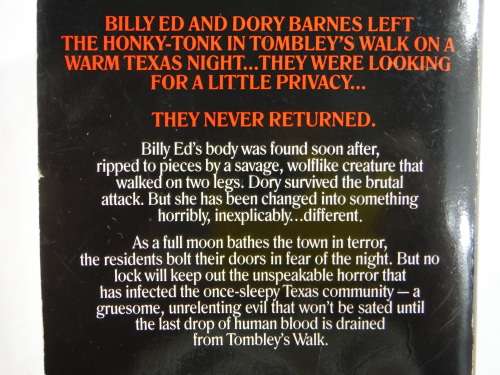 Bundle of 4 Horror Paperbacks for the Horror Fan