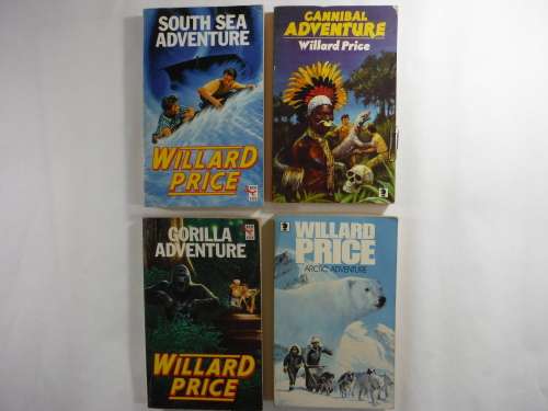 Bundle of 4 Willard Price Adventure Books