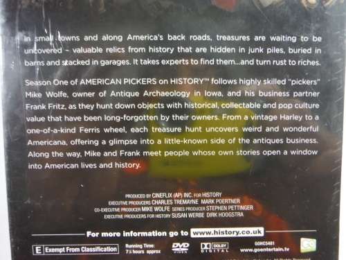American Pickers : The Complete Season One Boxset