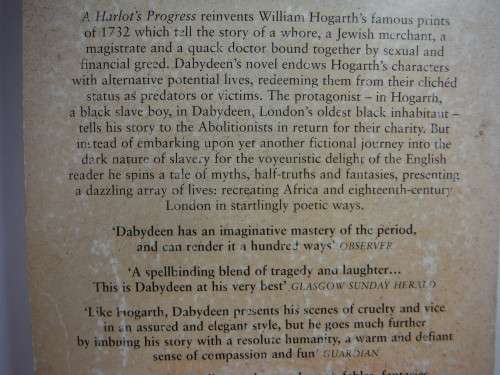 A Harlot's Progress - David Dabydeen