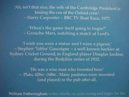 Fotheringham`s Extraordinary Sporting Pastimes
