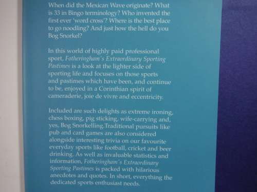 Fotheringham`s Extraordinary Sporting Pastimes