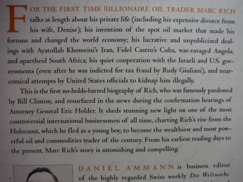 The King of Oil : The Secret Lives of Marc Rich - Daniel Ammann