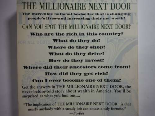 The Millionaire Next Door - Thomas J. Stanley, Ph.D