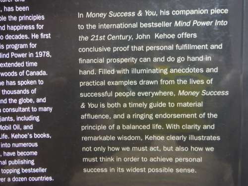 Money Success and You - John Kehoe