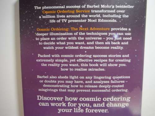 Cosmic Ordering : The Next Adventure - Barbel Mohr