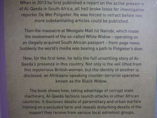 Black Widow, White Widow : Is Al-Qaeda Operating in South Africa? - De Wet Potgieter