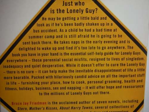 The Lonely Guy - Bruce Jay Friedman