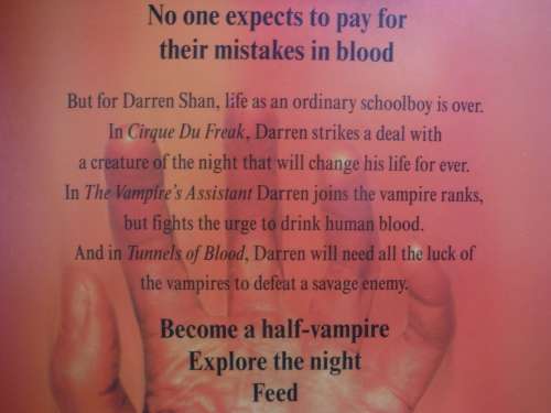 The Saga of Darren Shan : Vampire Blood Trilogy