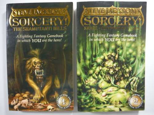 Bundle of 5 Fighting Fantasy Gamebooks - Steve Jackson & Ian Livingstone