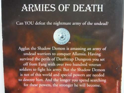 Bundle of 5 Fighting Fantasy Gamebooks - Steve Jackson & Ian Livingstone