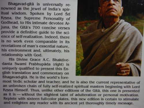 Bhagavad-Gita As It Is - Swami Prabhupada