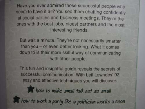 How to Talk to Anyone - Leil Lowndes