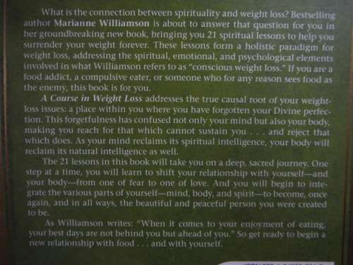 A Course in Weight Loss - Marianne Williamson