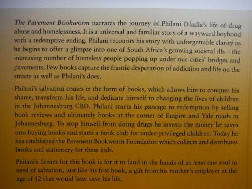 The Pavement Bookworm - Philani Dladla