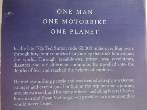 Jupiter's Travels : Four Years on One Motorbike - Ted Simon