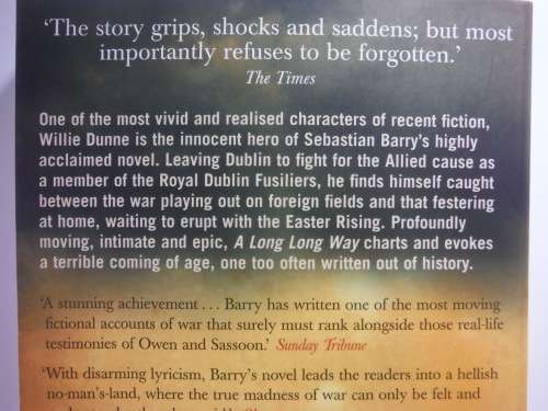 A Long Long Way - Sebastian Barry