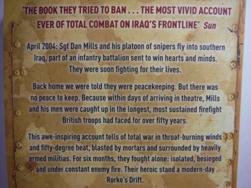 Sniper One : The Blistering True Story of a British Battle Group Under Siege - Sgt Dan Mills