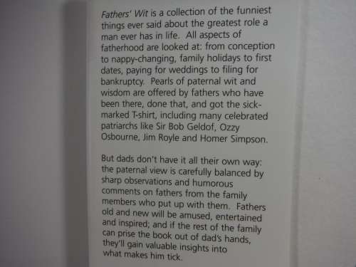 Fathers` Wit - Rosemarie Jarski