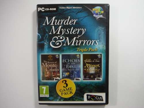 Murder, Mystery and Mirrors : Triple pack Hidden Object Adventure - PC CD-ROM