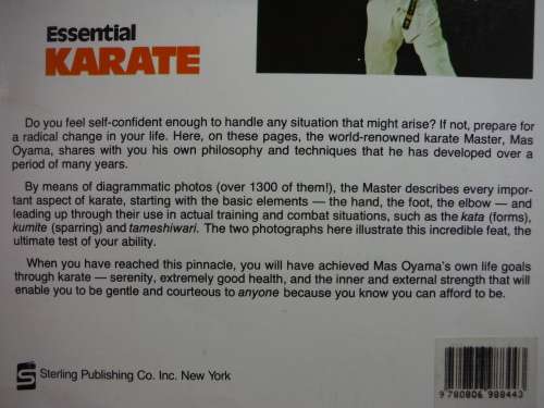Mas Oyama's Essential Karate - 1978 - Rare Book!