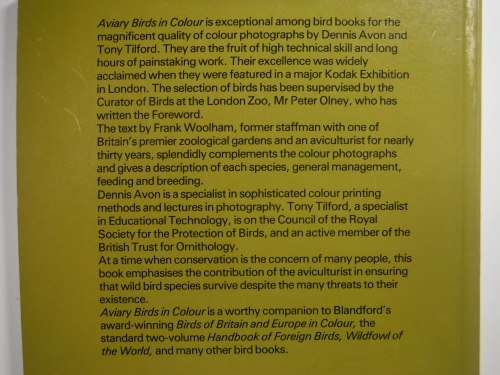 Aviary Birds in Colour - Frank Woolham