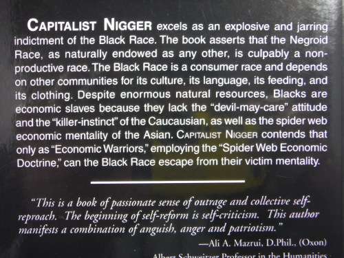 Capitalist Nigger : The Road to Success - Chika Onyeani