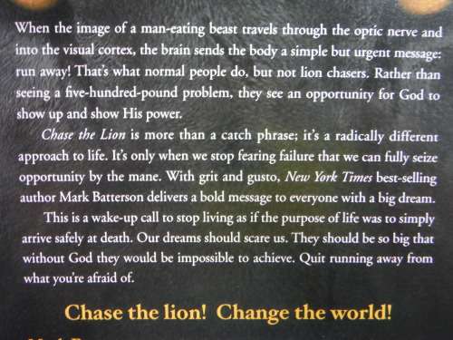 Chase the Lion - Mark Batterson