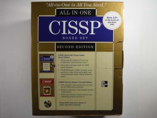 All-in-One CISSP Boxed Set - Includes Exam Guide, Practice Exams and Bonus DVD