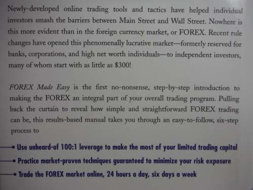 Forex Made Easy : 6 Ways to Trade the Dollar - James Dicks