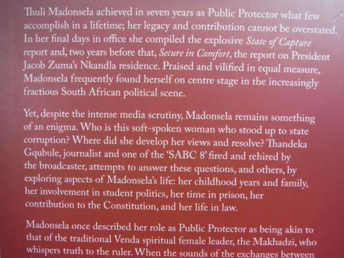 No Longer Whispering to Power : The Story of Thuli Madonsela - Thandeka Gqubule