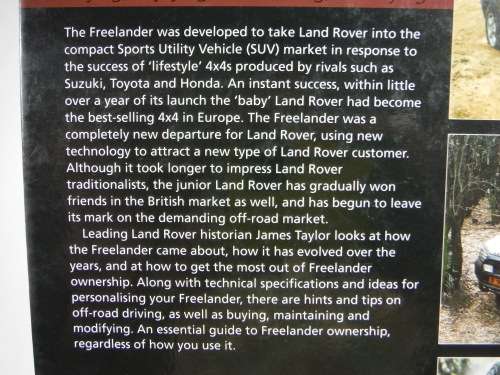 You and Your Land Rover Freelander - James Taylor