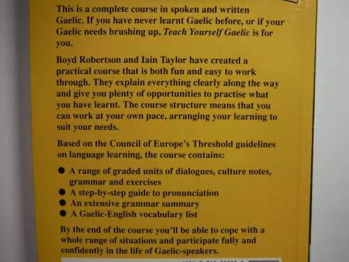 Teach Yourself Gaelic : A Complete Course for Beginners