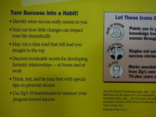 Success for Dummies - Zig Ziglar