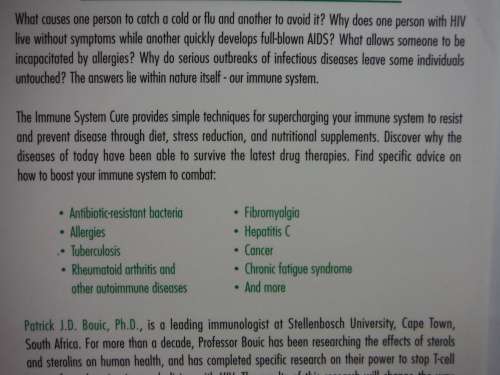 The Immune System Cure - Paperback - Prof. Patrick J.D. Bouic