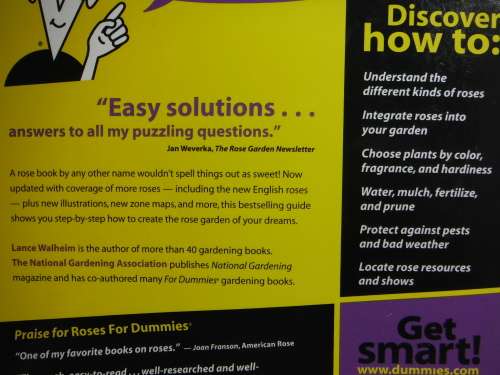 Roses for Dummies : 2nd Edition - Lance Walheim