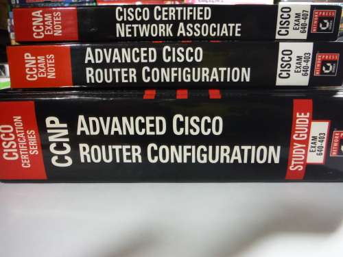 A Lot of 3 Cisco Guides for CCNA and CCNP Exams : Exam 640-407 and 640-403