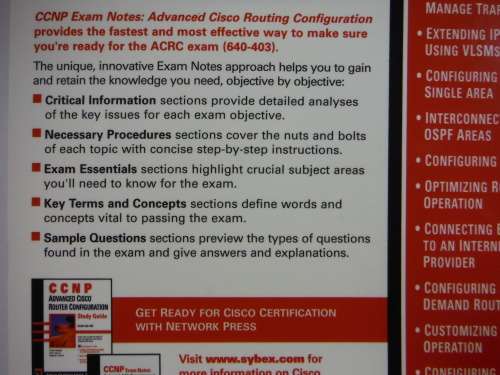 A Lot of 3 Cisco Guides for CCNA and CCNP Exams : Exam 640-407 and 640-403