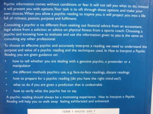 How to Interpret a Psychic Reading - Bruce Way
