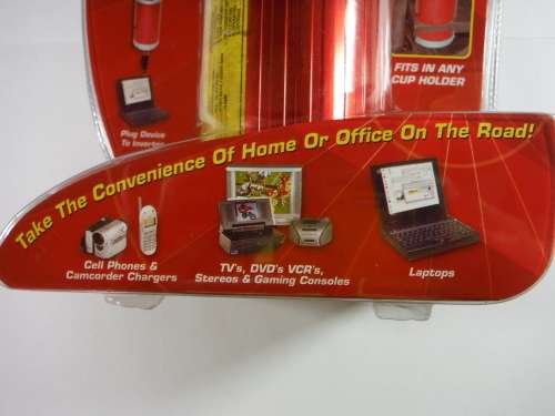 Auto Pro - 12 Volt DC to AC Power Inverter - 100W Inverter With 2 Pin Plug - 230V - 50Hz