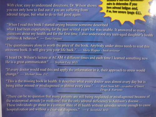Adrenal Fatigue : The 21st Century Stress Syndrome - James L. Wilson, Ph.D