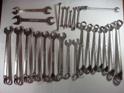 A Mixed Lot of Gedore Spanners