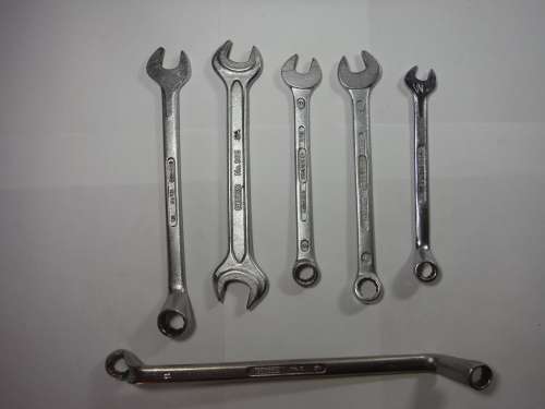 A Mixed Lot of Gedore Spanners