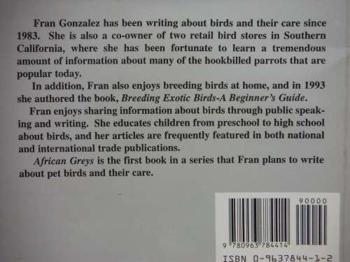 African Greys - Fran Gonzalez