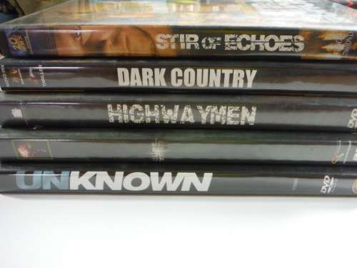 A Bundle of 5 Thriller Dvds